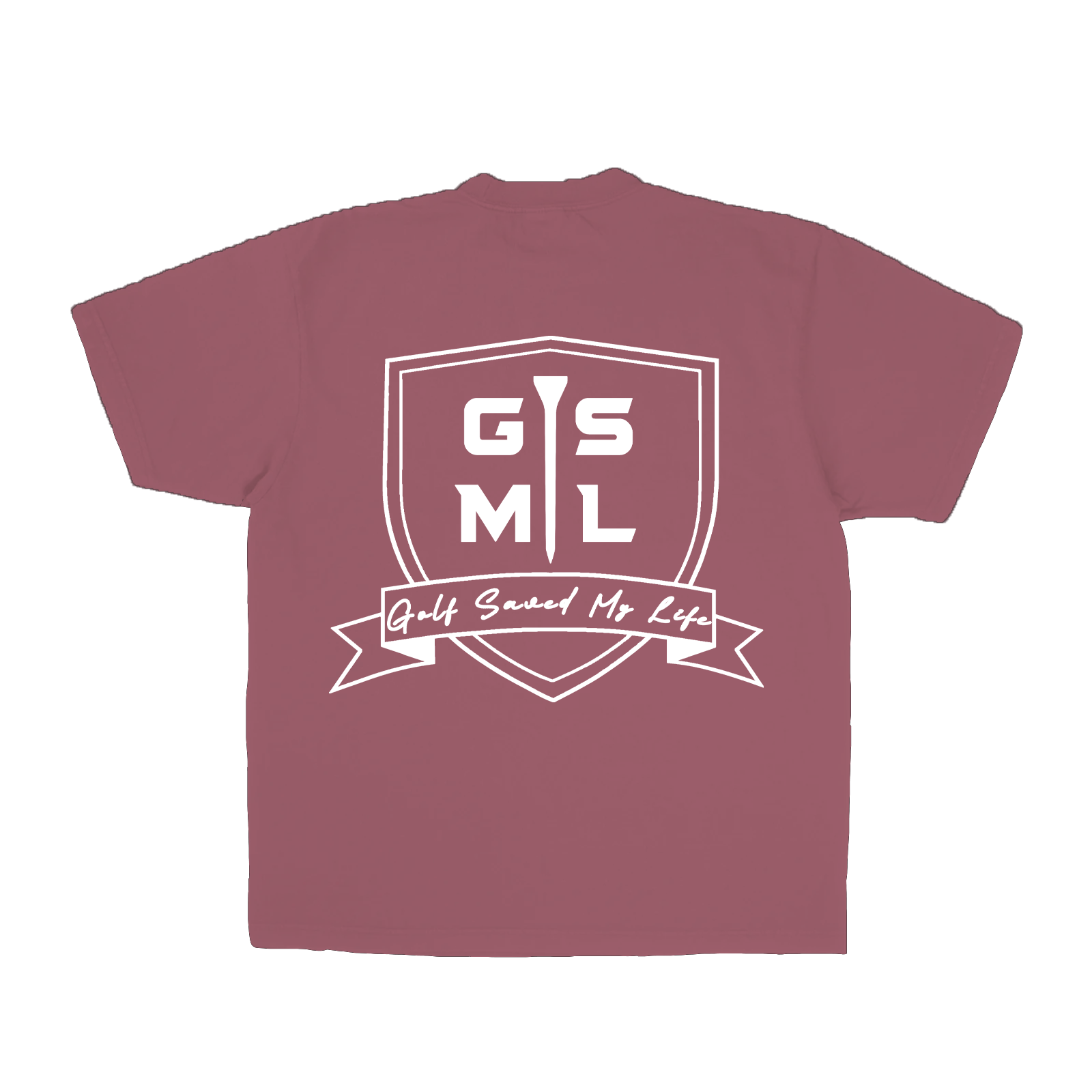 Golf Saved My Life Tee (Mauve)