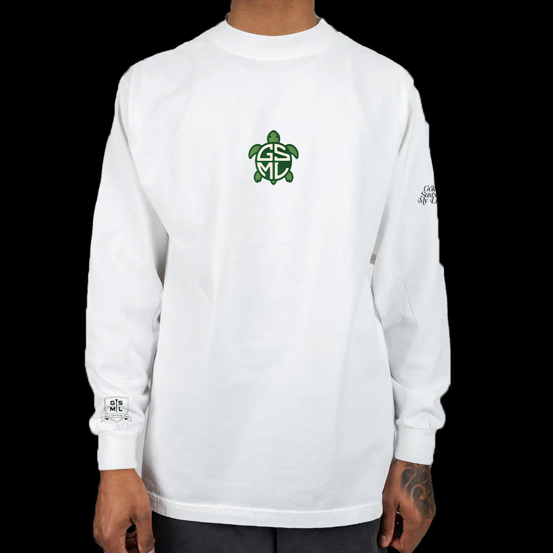 Flynn Long Sleeve Tee – White