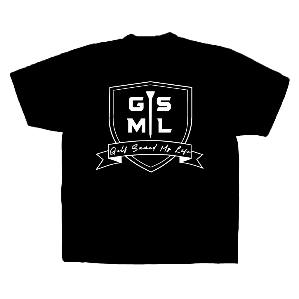 Golf Saved My Life Tee (Black)