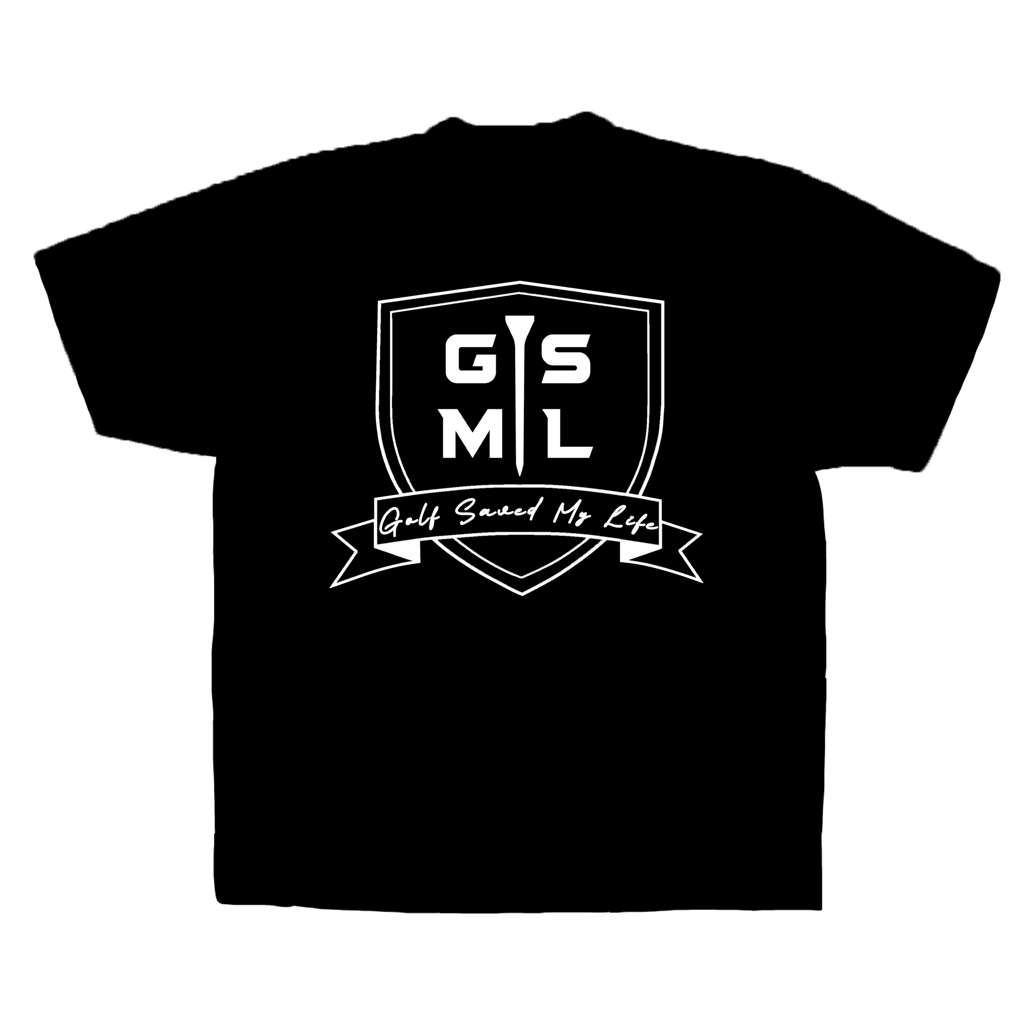 Golf Saved My Life Tee (Black)