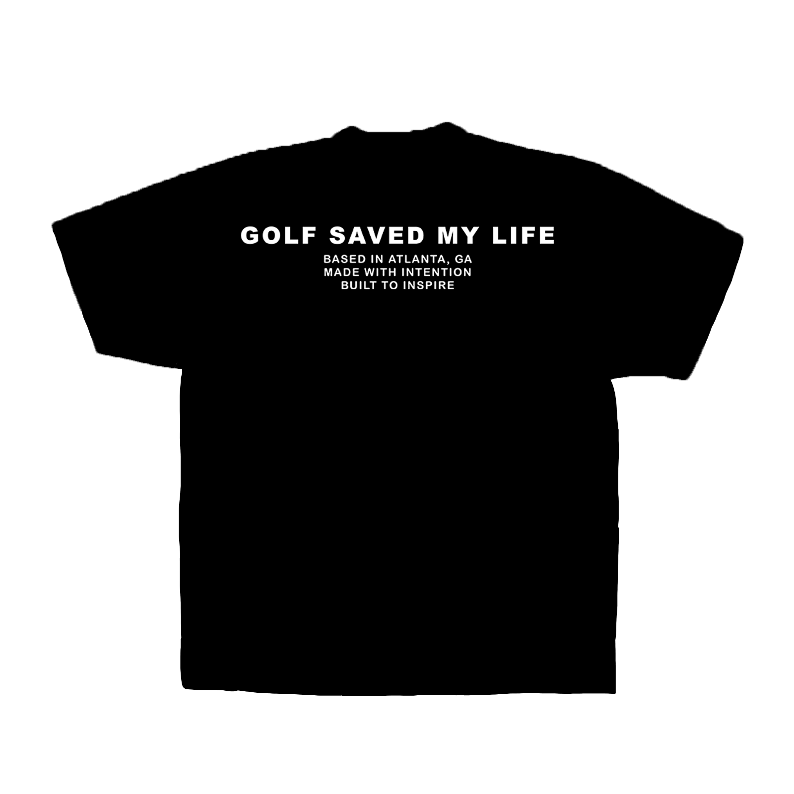 GSML Magnolia Tee Back - Black