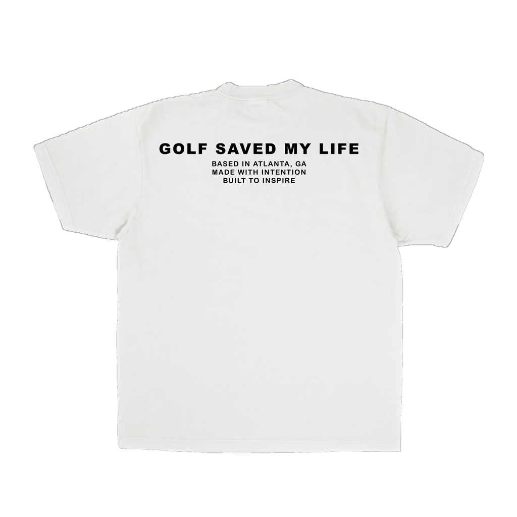 GSML Azalea Tee Back - White